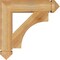 Ekena Millwork Westlake Arts & Crafts Rough Sawn Bracket, Western Red Cedar, 4"W x 20"D x 20"H BKT04X20X20WTL03RWR - alternate 2